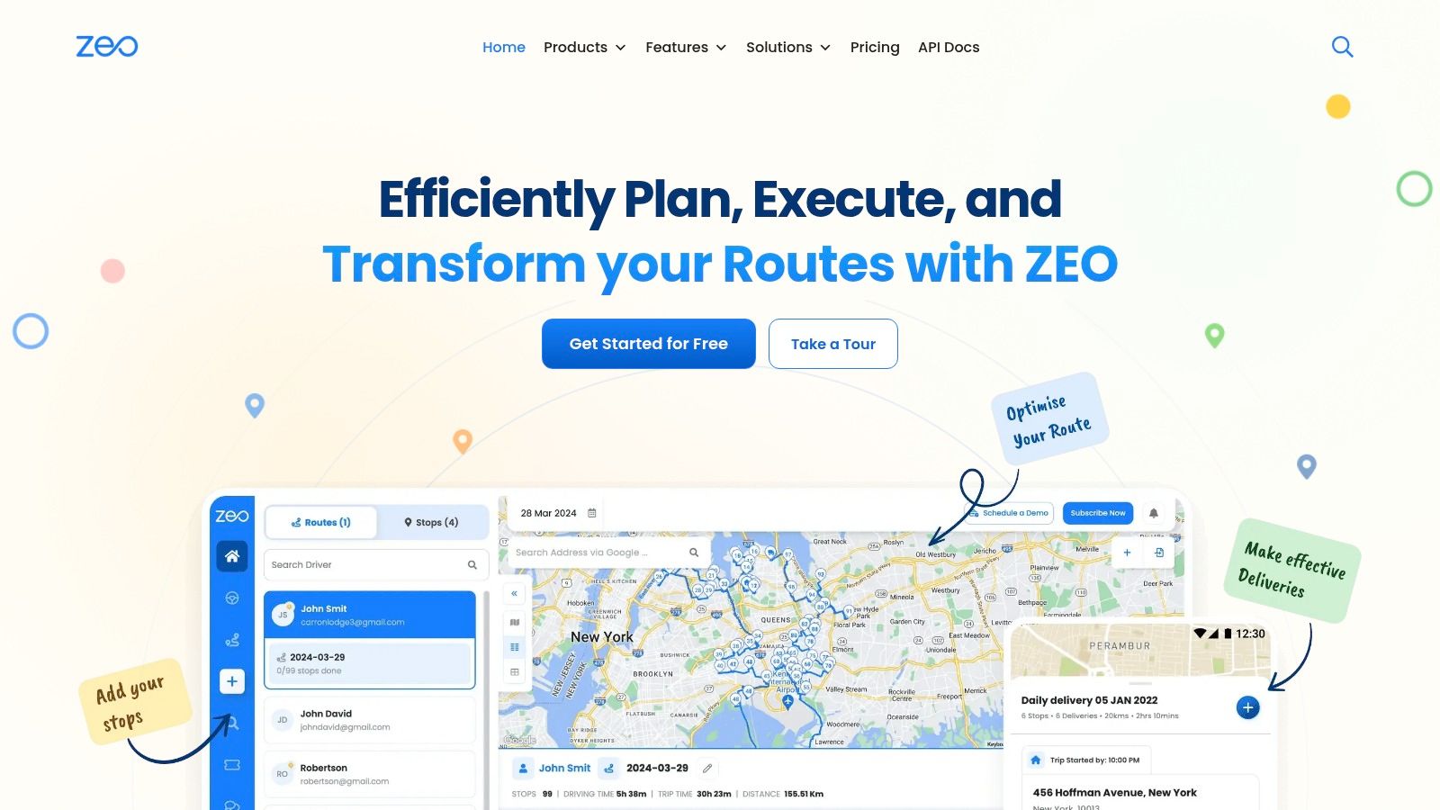 Zeo Route Planner