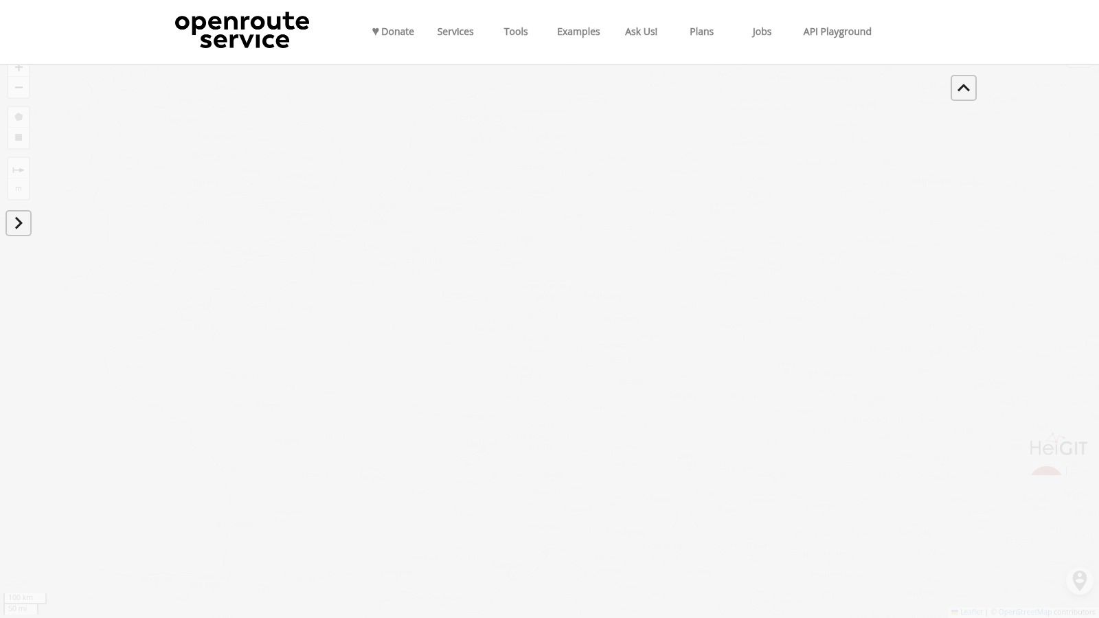 openrouteservice Maps